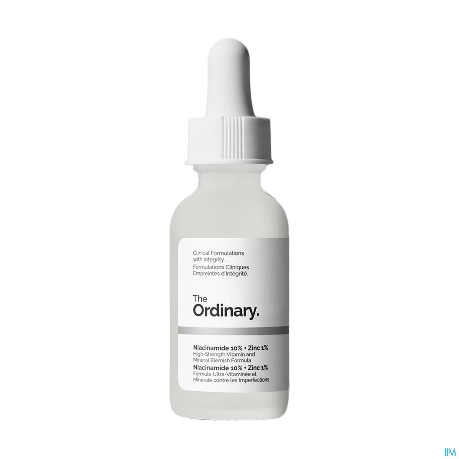 The Ordinary Niacinamide 10% + Zinc 1% Creme Antiimperfections 30ml — Pharmacie du Soleil Elsie Santé
