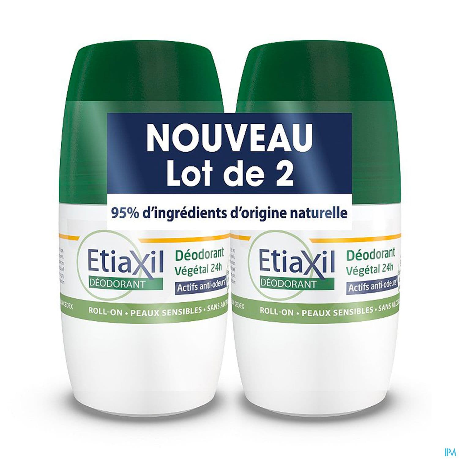 ETIAXIL DEO VEG 24H ROLLON 50MLX2 — Pharmacie Riviera