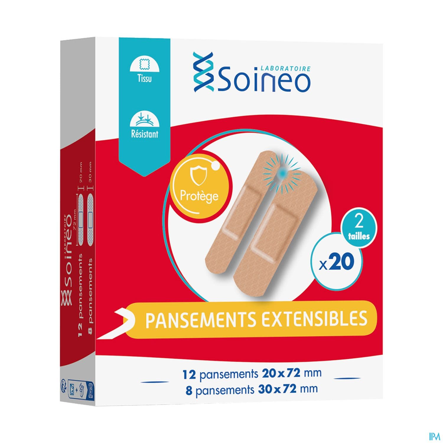 SOINEO PANS EXTENSIBLE 2T 20 — Pharmacie Rollin Centre