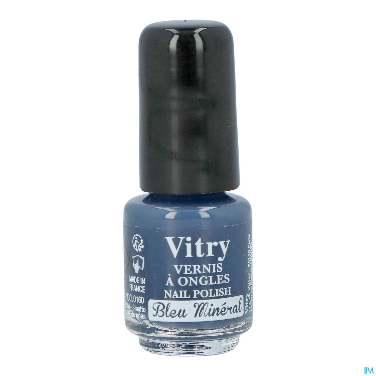 VITRY MINI VERNIS BLEU MINERAL 4ML — Pharmacie Haussmann Laborde