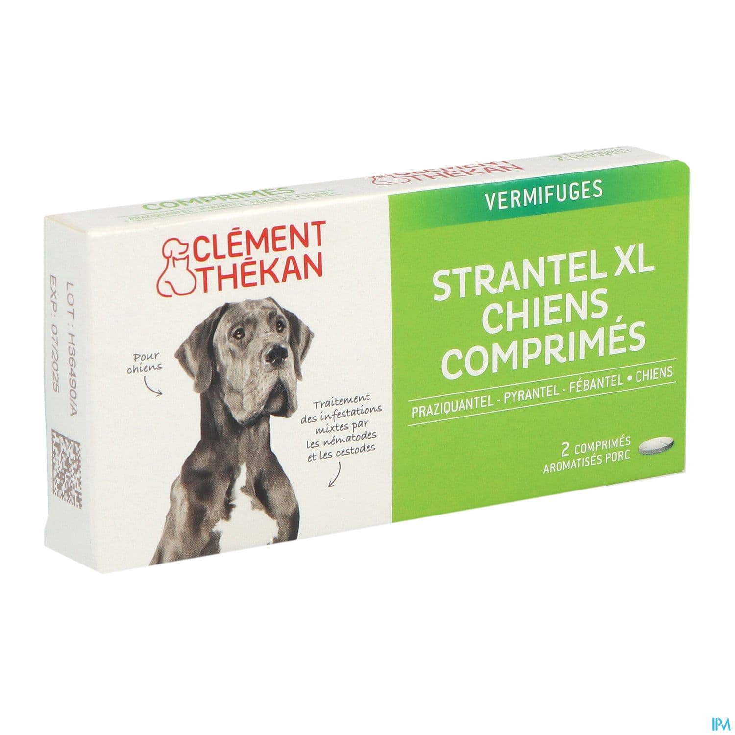 CLEM/THEK STRANTEL CHIEN XL CPR 2 — Pharmacie Du Centre Apothical