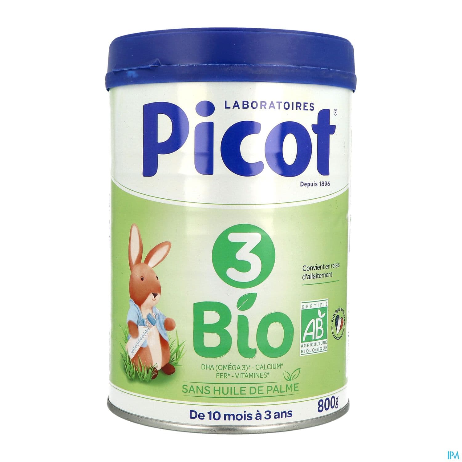 PICOT LAIT INFANTIL BIO 3 AGE 800G — Pharmacie Belgrand Tenon