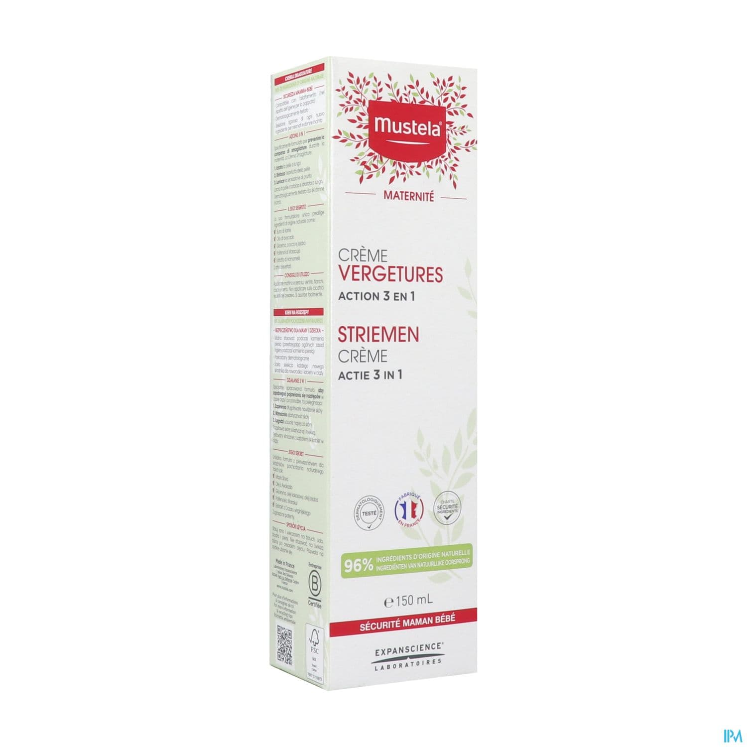 MUSTELA MATER CR VERGET 150ML — Pharmacie Colonel Fabien