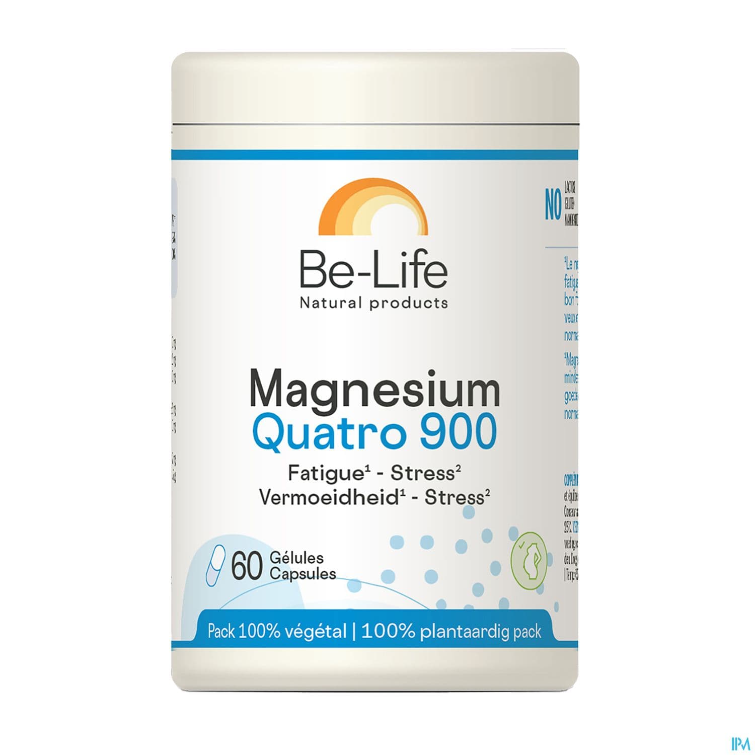BE-LIFE MAGNNESIUM QUA900 GELUL 60 — Pharmacie Du Centre Apothical