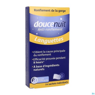 Douce Nuit Languette Antironflement Sachet Individuel 14