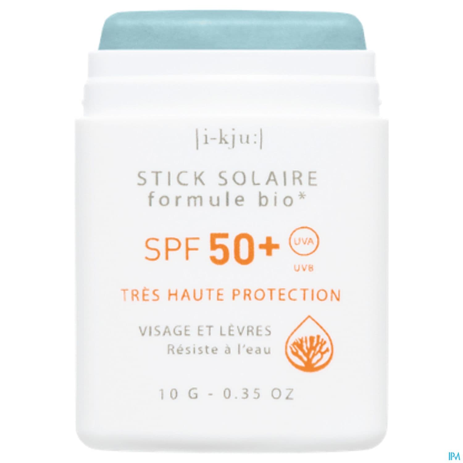 Eq Stick Solaire Bio Spf50+ Turquoise 10g — pharmacie onehealth