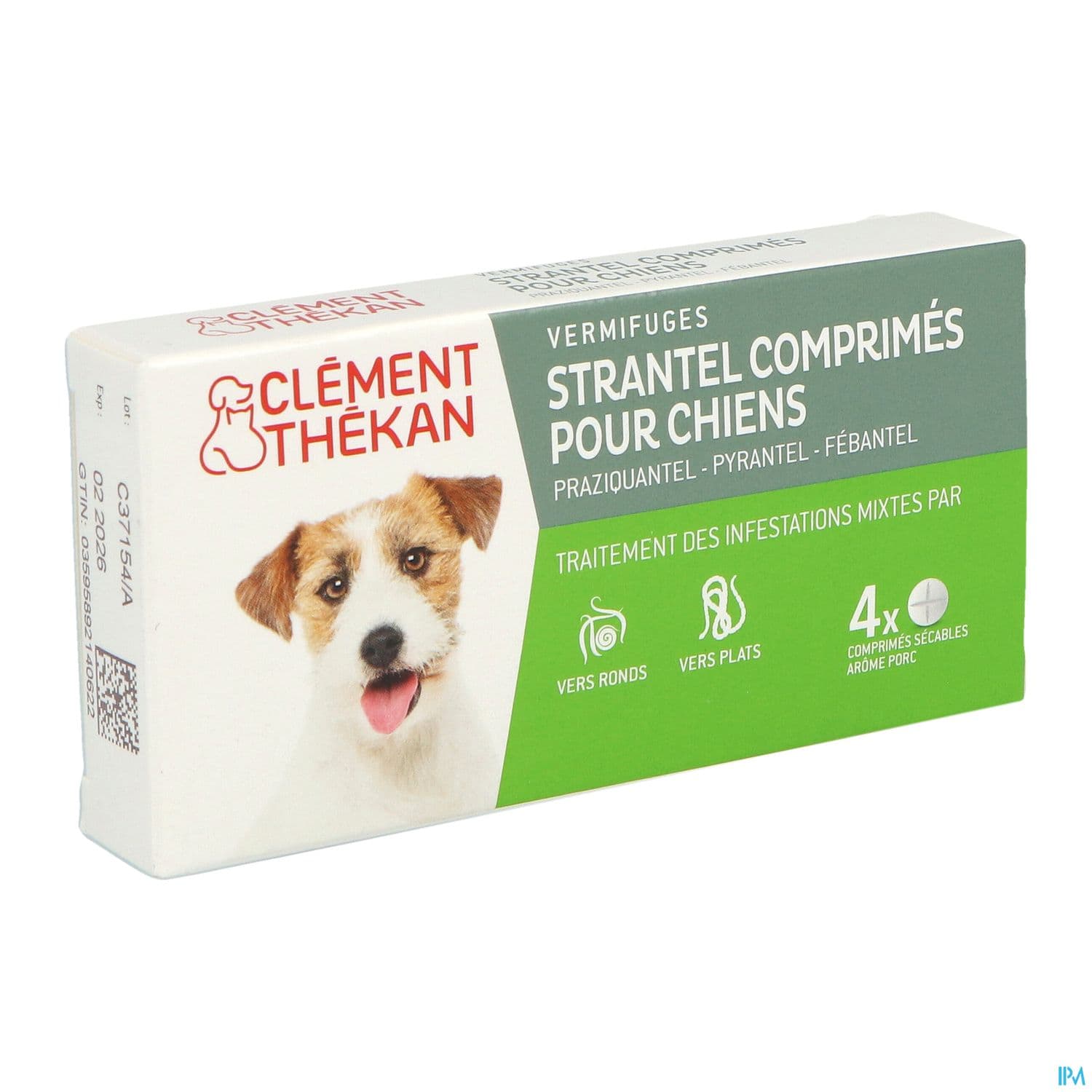 Clement Thekan Strantel Chien Comprime 4 — La Grande Pharmacie du Bac