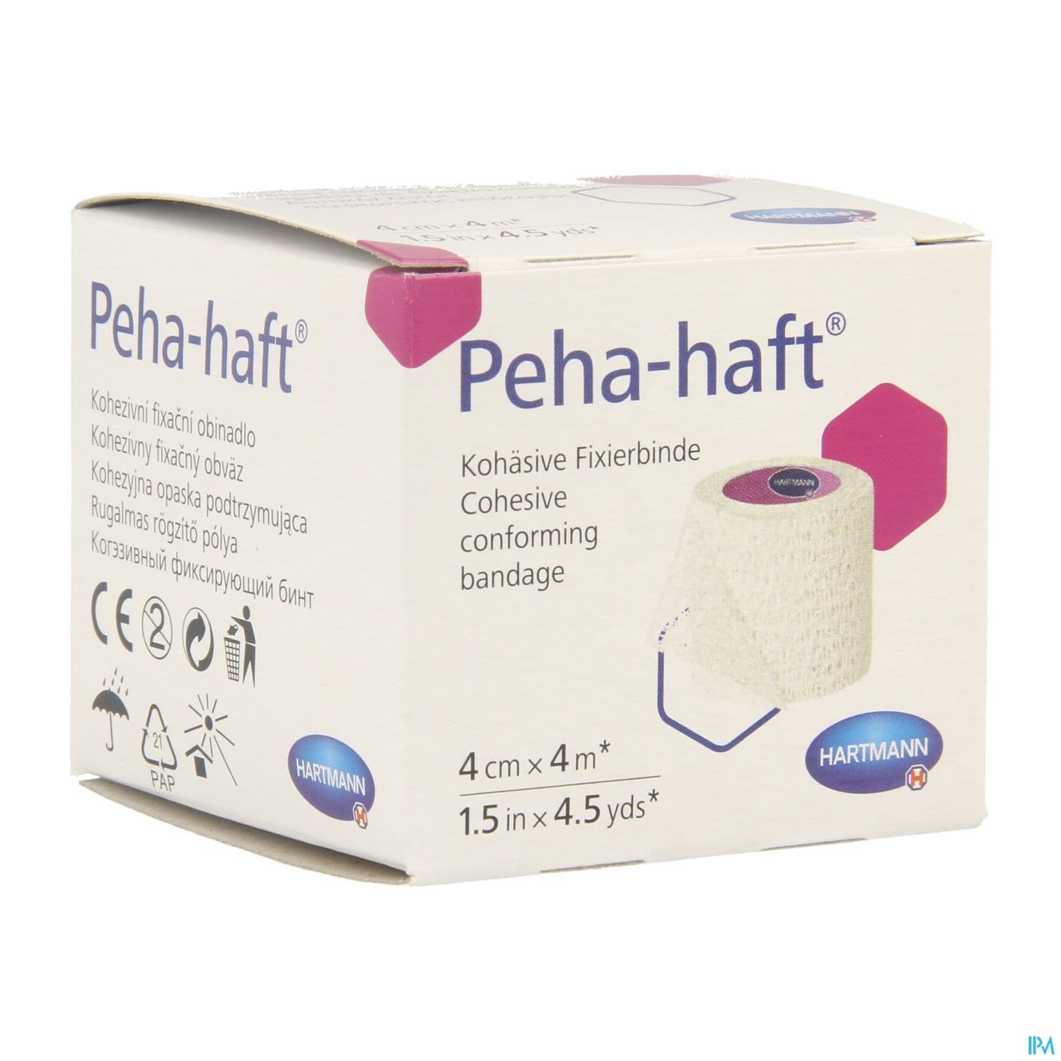 BDE PEHA HAFT LATEX FREE 4CMX4M — Pharmacie de la Rocade - Annecy
