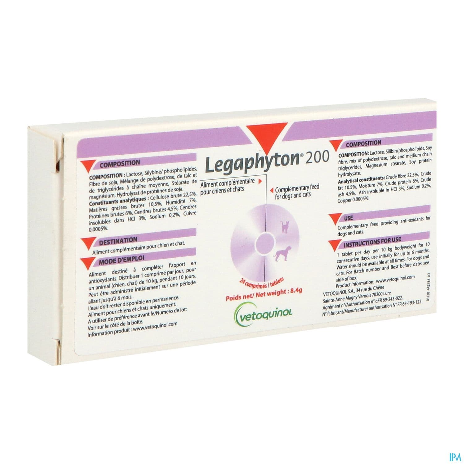 Legaphyton 200 Comprime 24 — Pharmacie Européenne 24/24 de la place de clichy