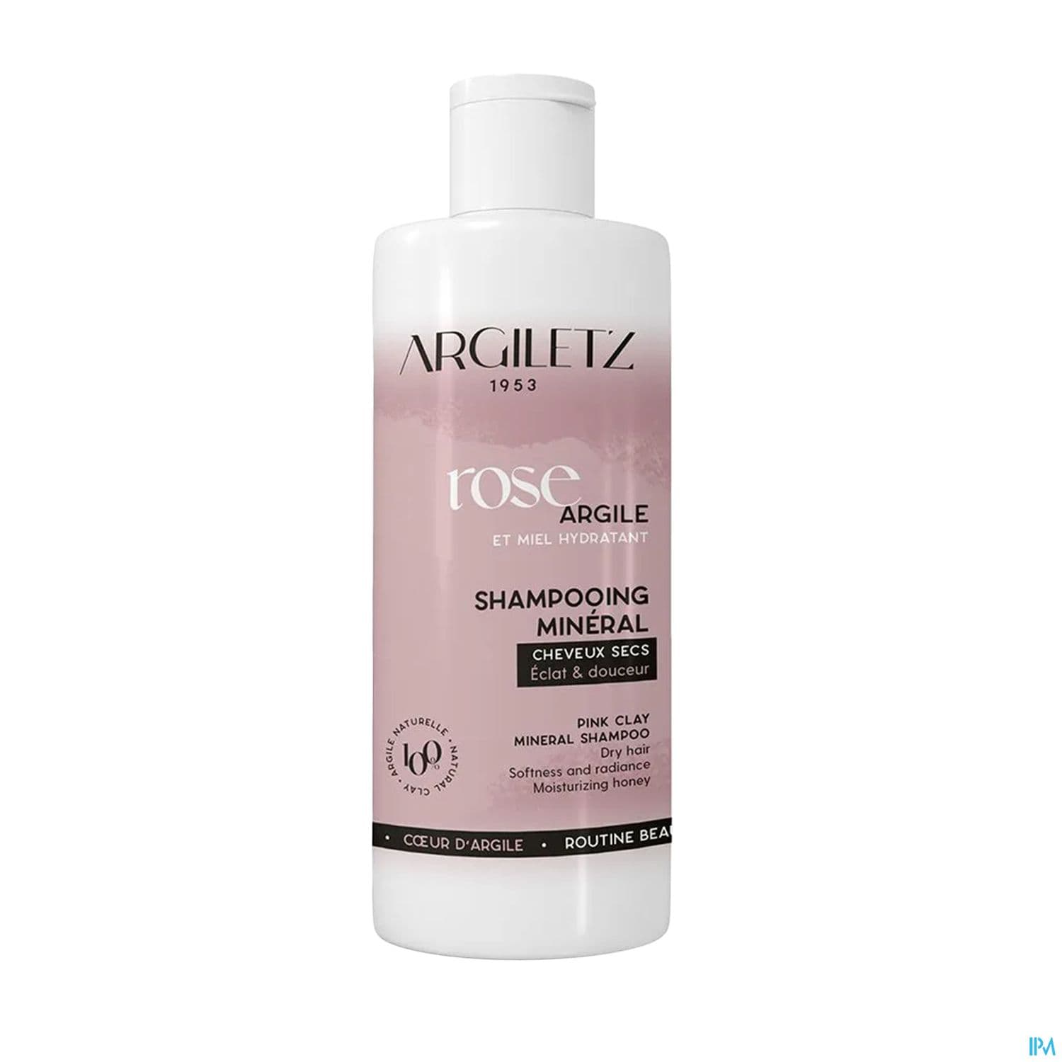 Argiletz Coeur Argile Shampooing Cheveux Secs Argile Rose 200ml — Pharmacie du Grand Vitrolles
