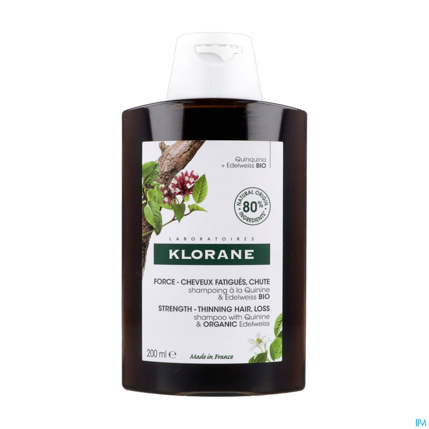 KLORANE SH QUININE EDELWEISS 200ML — Pharmacie Du Village Santé