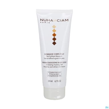 Nuhanciam Gommage Corps Eclat Gel Exfoliant Moussant Lisse Et Affine Le Grain De Peau 200ml