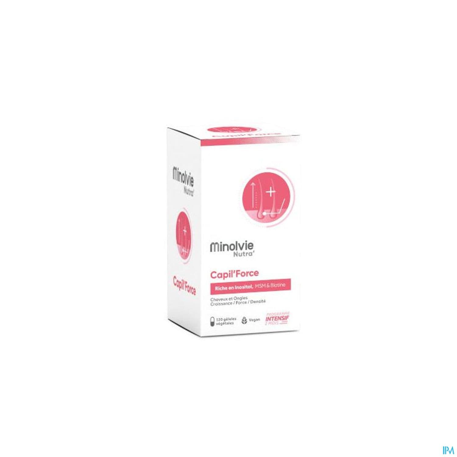 Minolvie Nutra Capil Force Gelule 120 — Pharmacie Lafayette de Douai