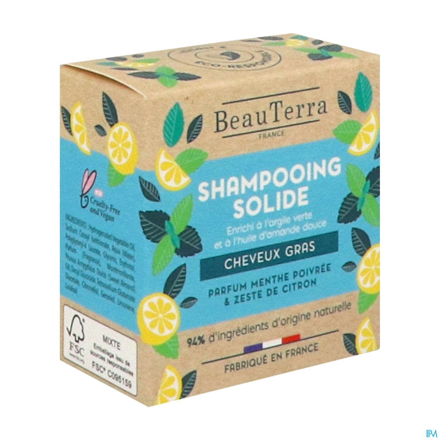 BEAUTERRA SH SOLIDE CHEV GRAS 75G — Pharmacie Bourg Achard