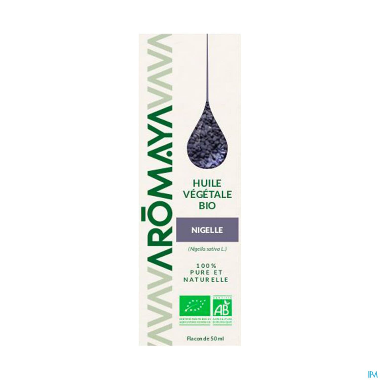 AROMAYA HLE VEG NIGELLE BIO 50ML — Pharmacie Lafayette Rueil