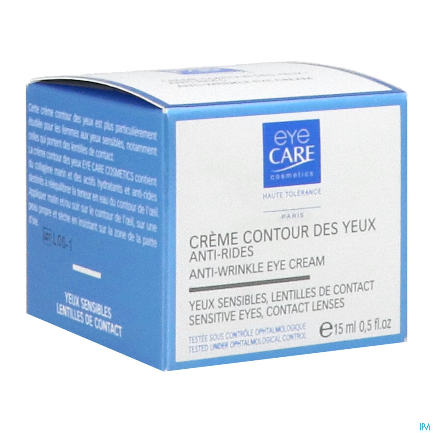 Eye Care Creme Contour Des Yeux Antirides 15ml — Pharmacie Pharmavance Auteuil