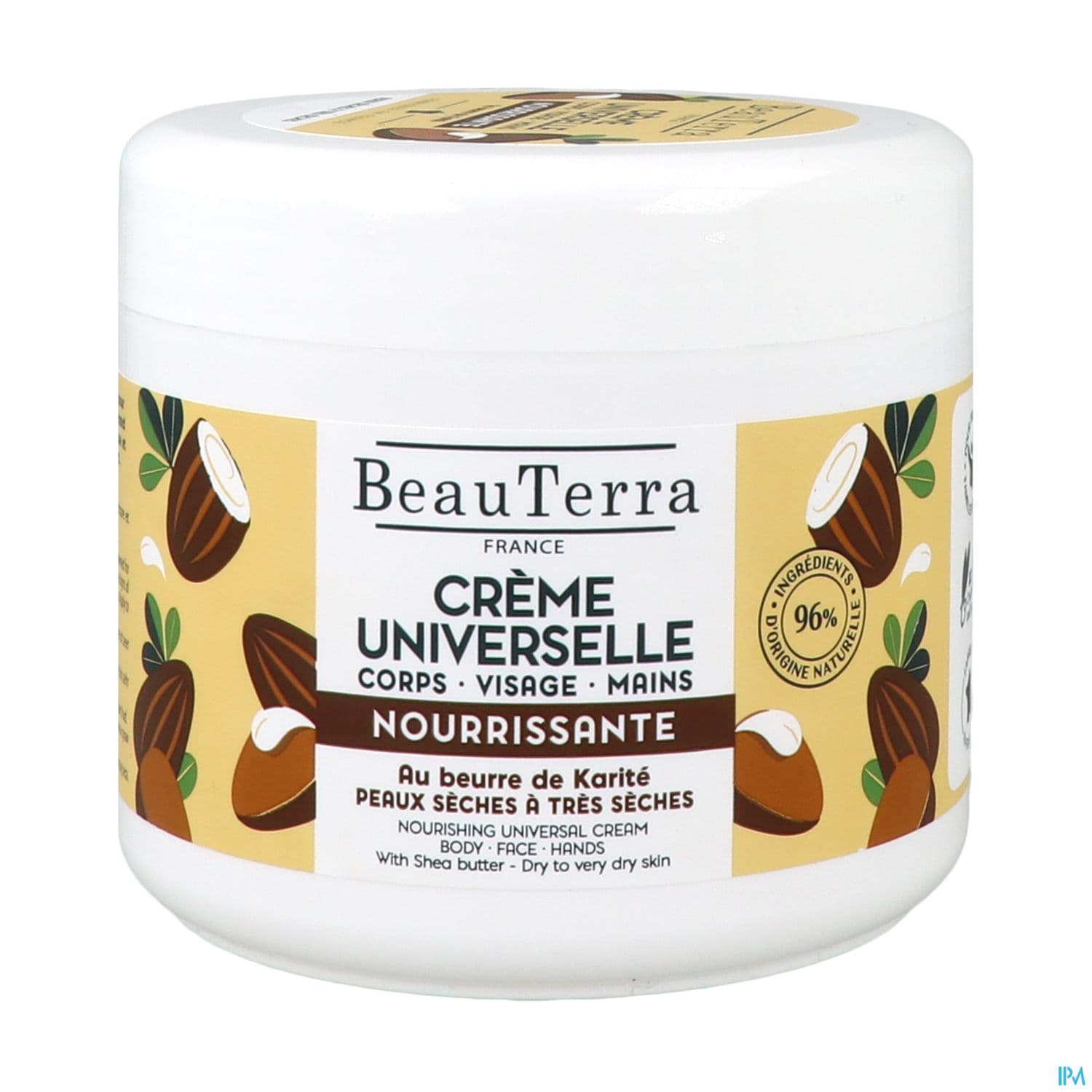 Beauterra Creme Universelle Nourrissante 400ml — Pharmacie de Bois Lemaitre - Marseille