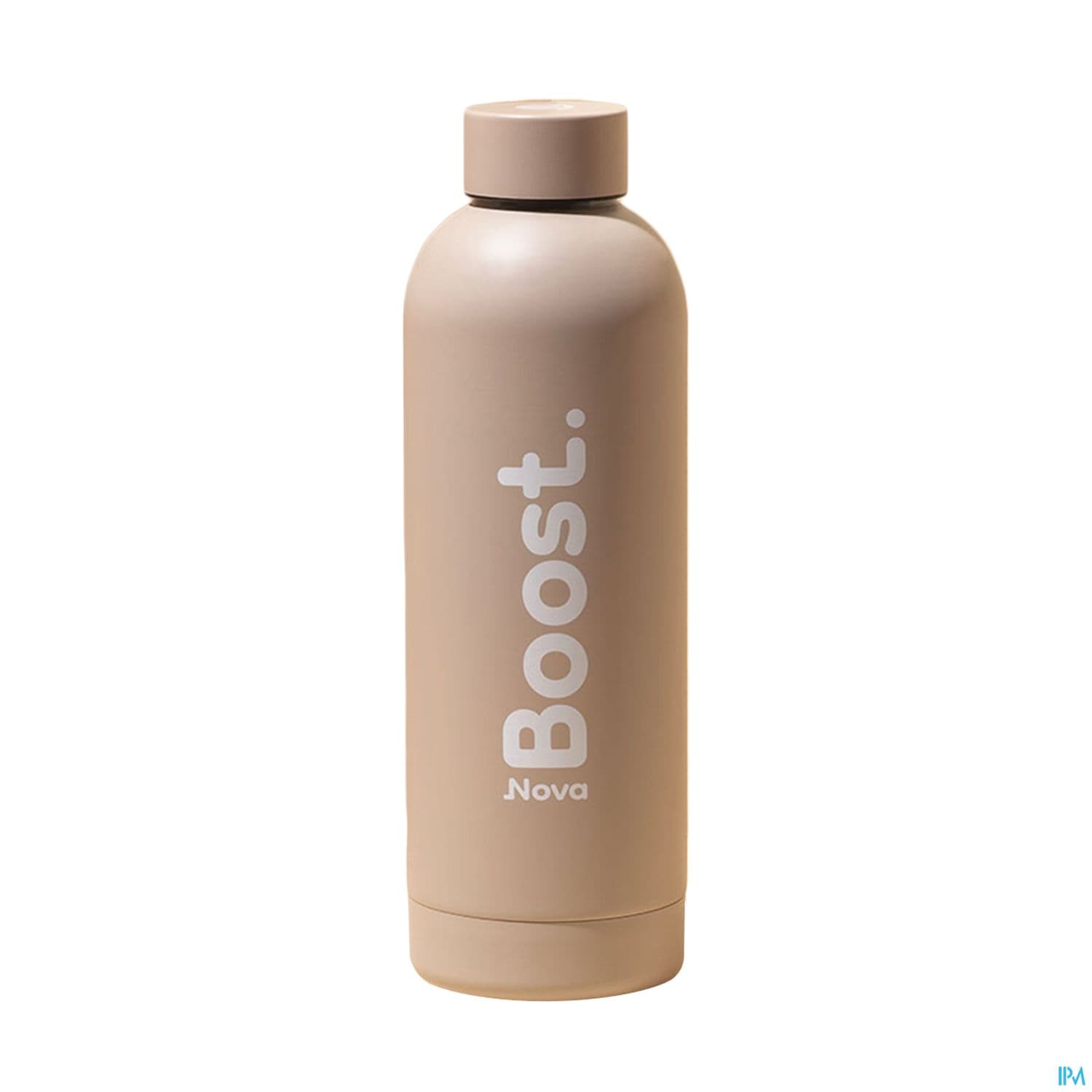 Novaboost Gourde Thermos Inox Beige Mat 500ml — Pharmacie du Médoc