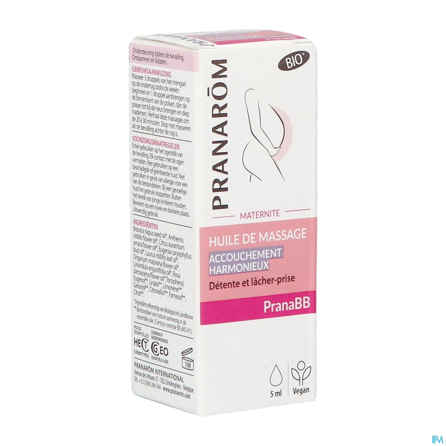 PRANAROM PRANABB HLE MASS ACCOU5ML — Pharmacie Neyret