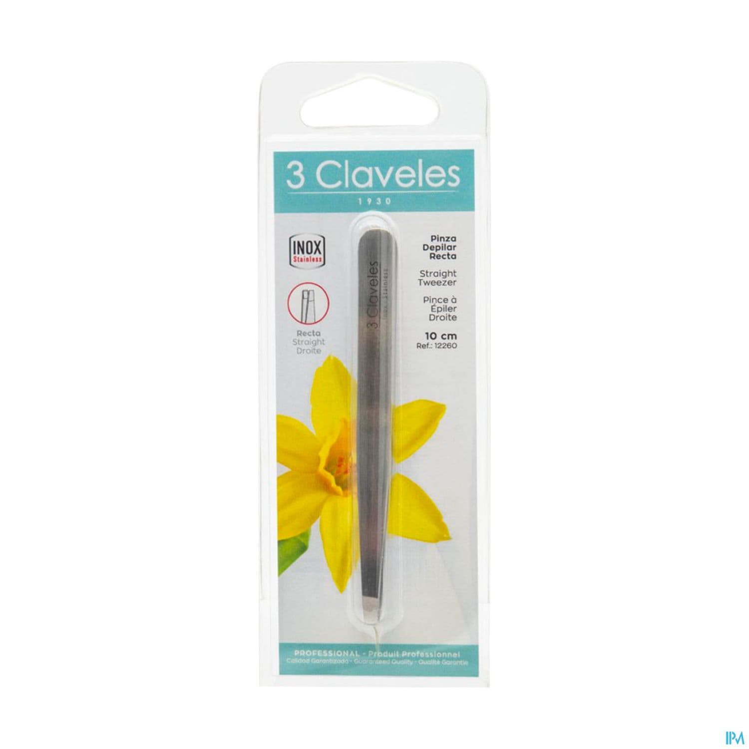 3CLAVELES PINC EPIL DRT10,5CM1 — Pharmacie Saint Agricol