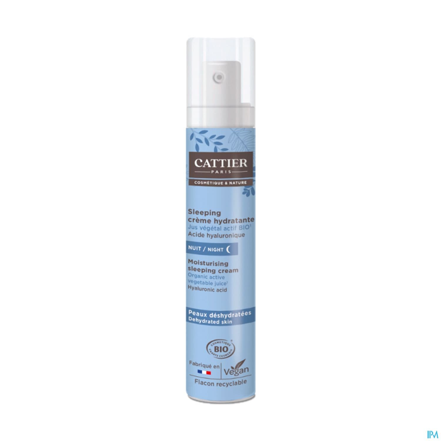 CATTIER SLEEPING CR HYDRA 50ML — Pharmacie Centrale Elsie