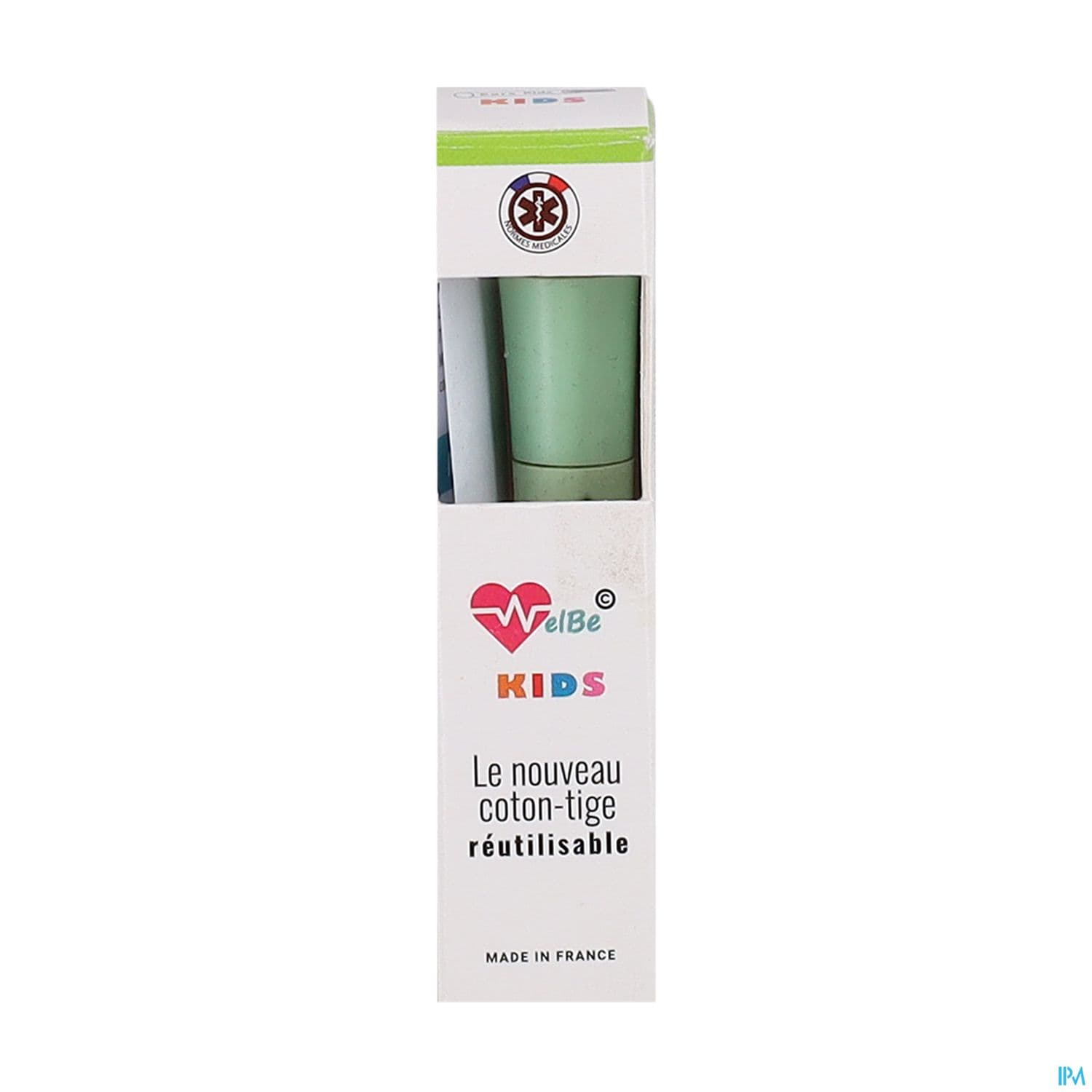 EARS COTON TIGE REUTIL ENFANT VERT — Pharmacie Du Lilas
