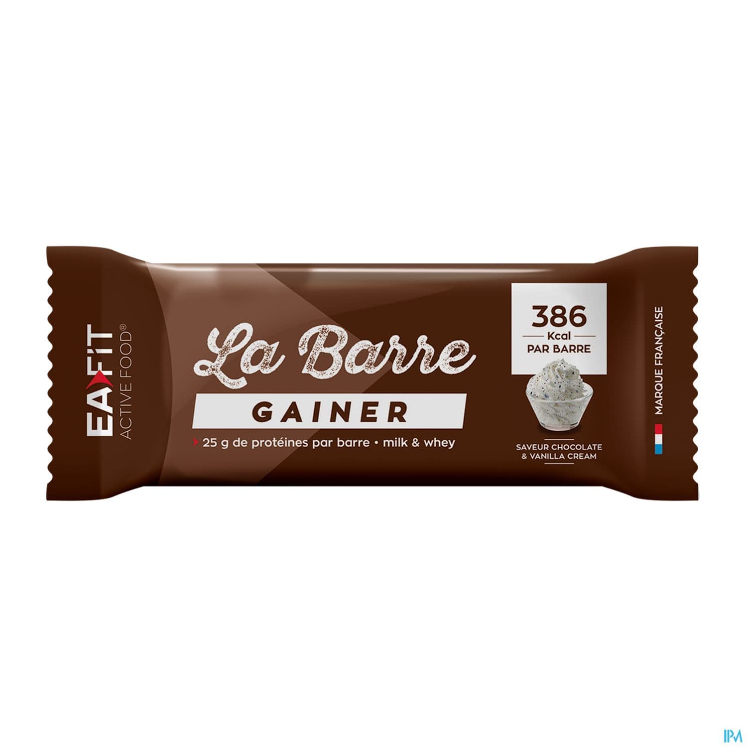 Eafit La Barre Gainer Chocolate Vanilla Cream 90g — Pharmacie du Soleil Elsie Santé