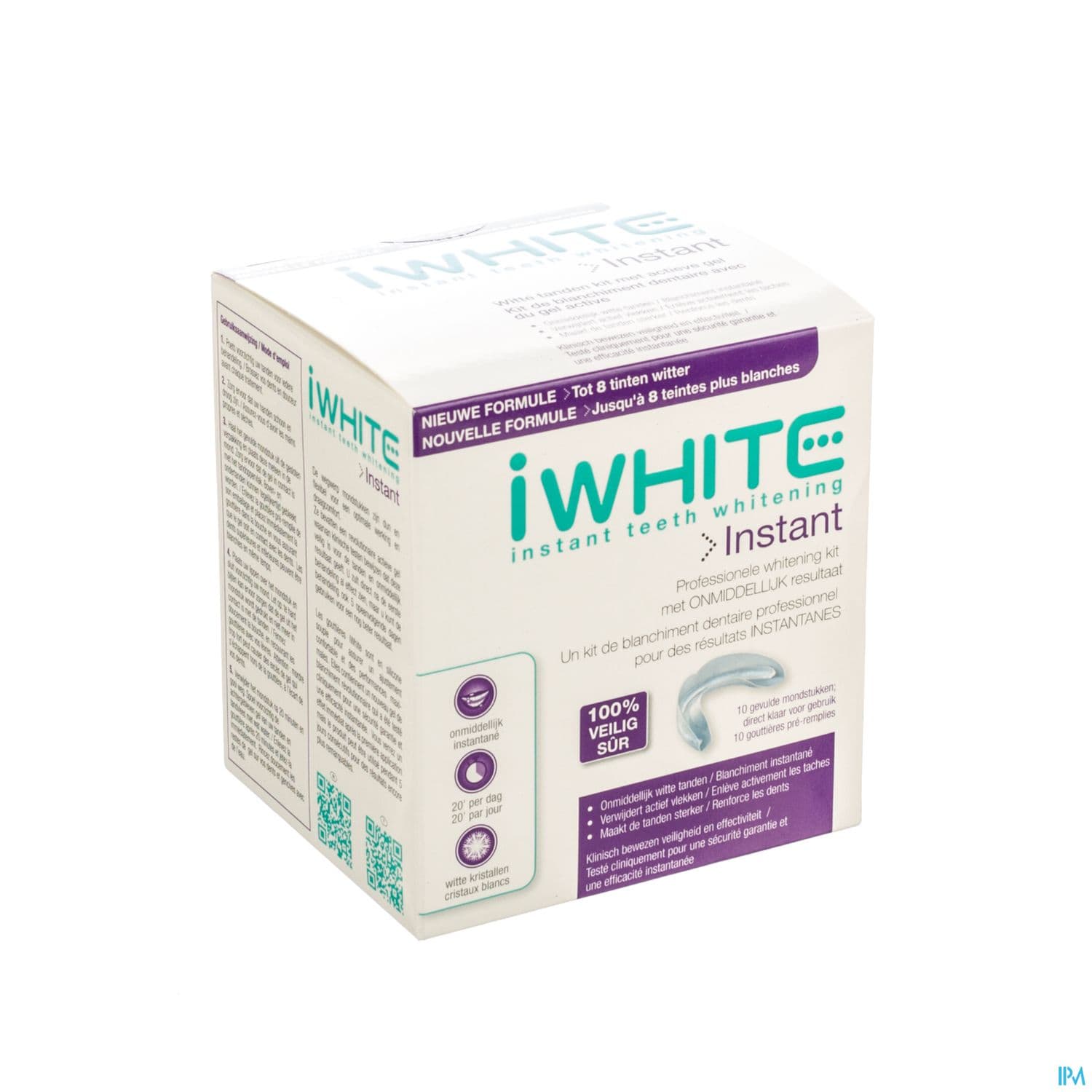 Iwhite Instant Kit Blanchiment Dents Gouttiere 10 — Pharmacie Européenne 24/24 de la place de clichy