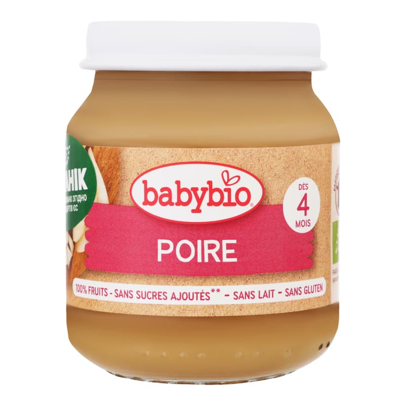 BABYBIO POIRE POT 130G — Pharmacie Du Chatelet - Orleans
