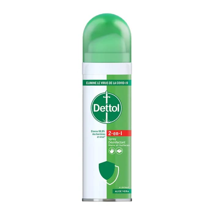 DETTOL DESINFECTANT 2EN1 SPR 50ML — Pharmacie Juin