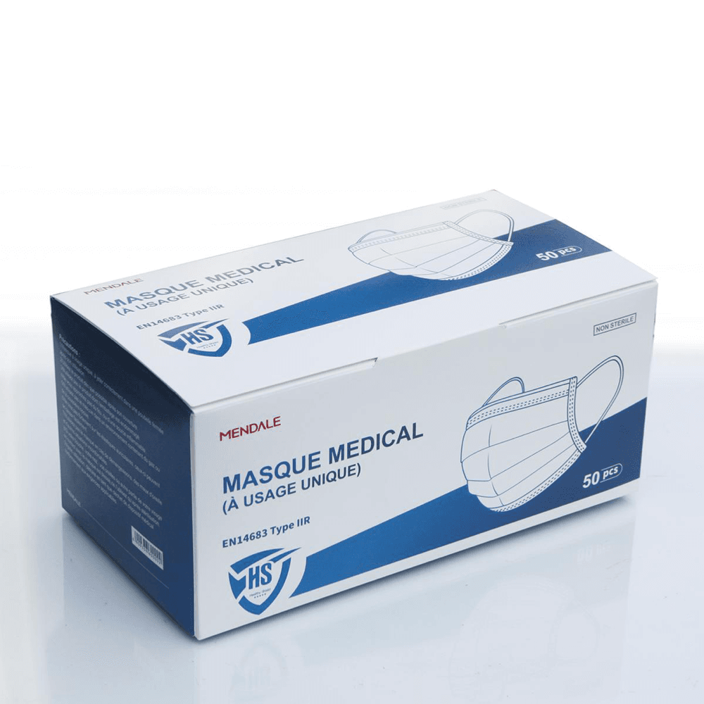 ERGUM MED MASQ CHIR TYPE IIR X50 — Pharmacie Pharmavance Sacre Coeur