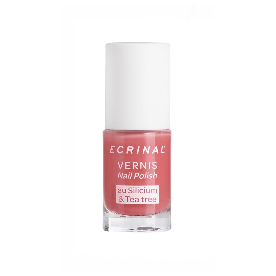 Ecrinal Ongles Vernis Silicium + Tee Trea Bois De Rose 5ml — Pharmacie Bellevue
