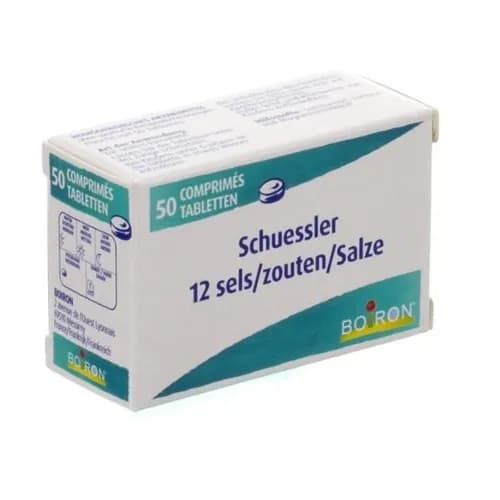 12 SELS SCHUESSLER 6DH TR 60 R — Pharmacie plaisance
