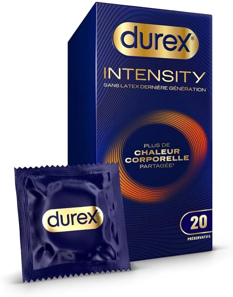 PRESERV DUREX INTENSITY S/LATEX 20 — Grande Pharmacie du Centre