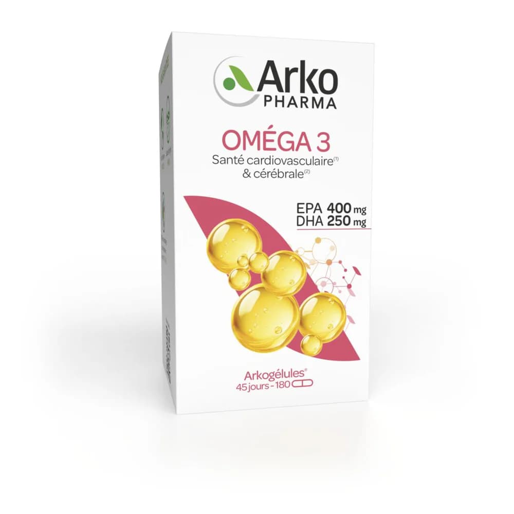 ARKOG OMEGA 3 LOT GM+PM — Pharmacie Monge