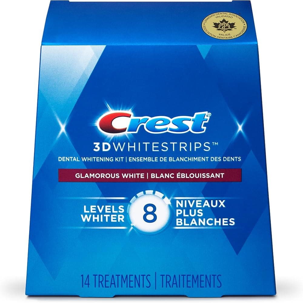 CREST 3D WHITESTRIPS GLAMOROUS BT 28 — Pharmacie Boetie