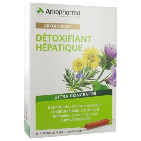 ARKOFL DETOX HEPATIQ BIO AMP20