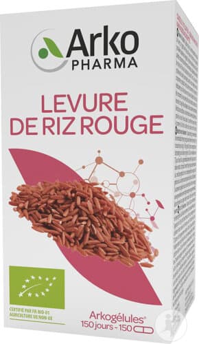 ARKOGELULES Levure de riz rouge Gél Fl/150