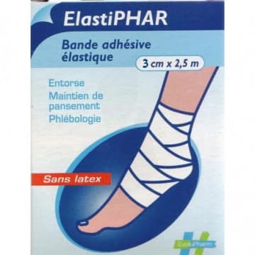 BDE ELASTIPHAR ADH ELAST.3CMX2,5CM — Pharmacie Tocaven - Bordeaux