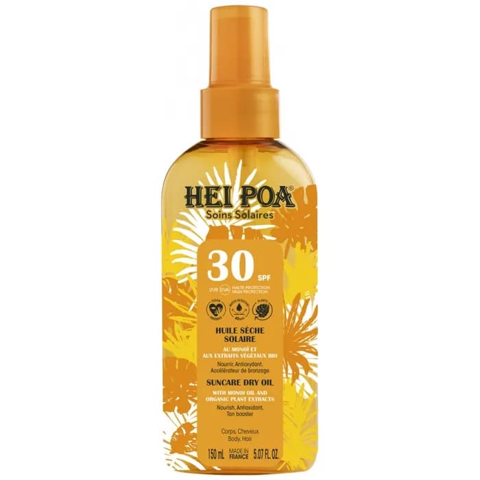 HEIPOA MONOI HLE SOL SPF6 SPR150ML — Pharmacie Royale - Saint-Cloud