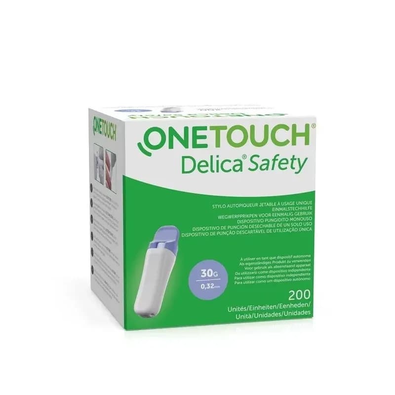 ONE TOUCH DELICA SAFETY LANCET 200 — Pharmacie St Honoré - Amiens