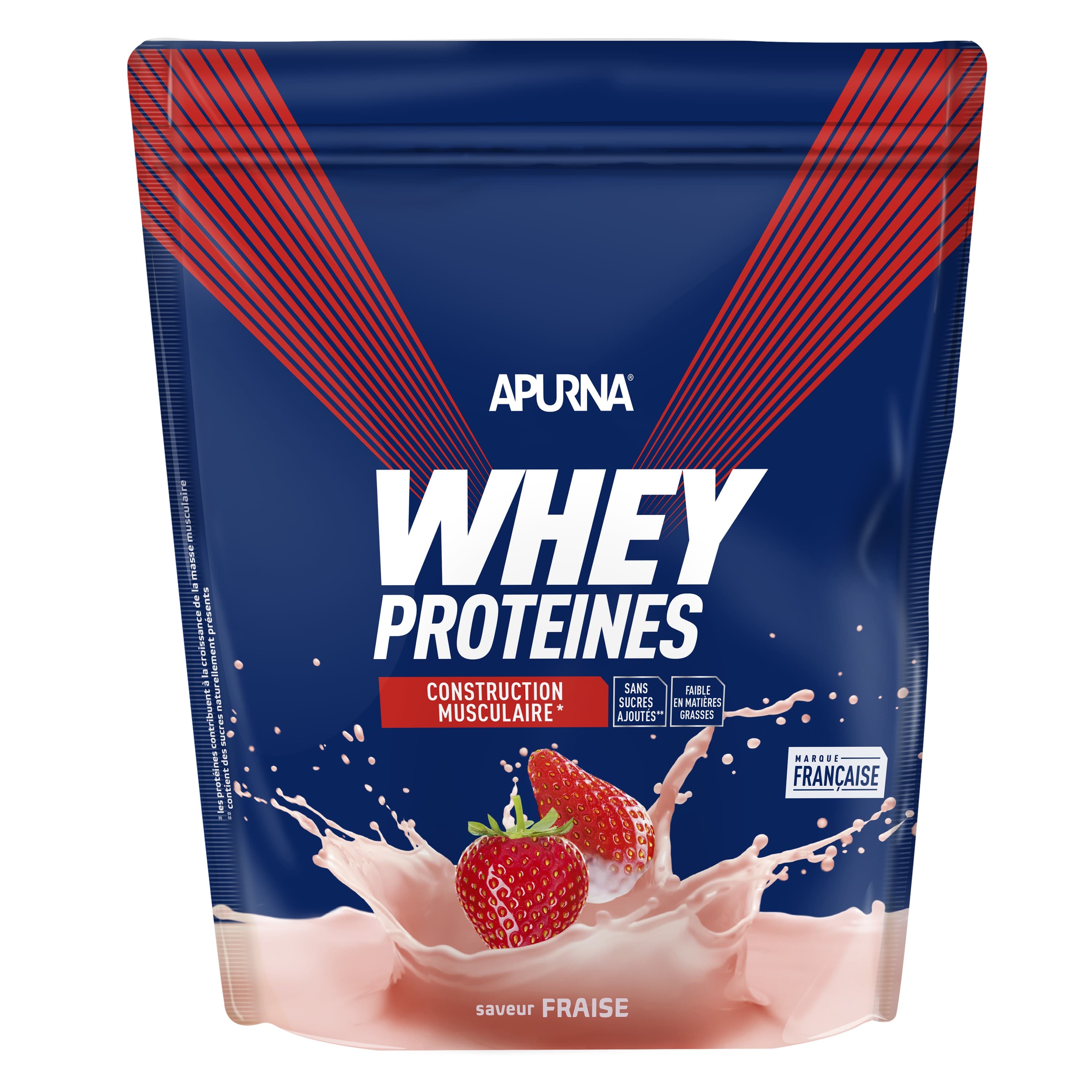 APURNA WHEY PROTEINE FRAISE 720G. — Pharmacie porte de la villette