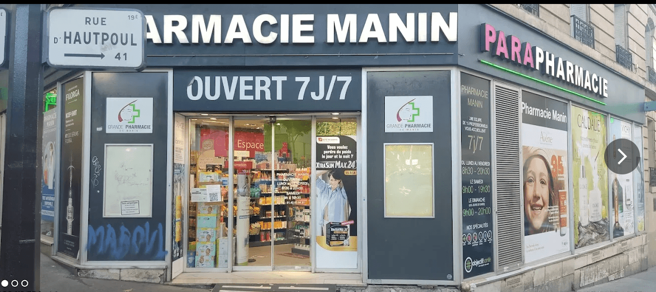 Pharmacie Manin