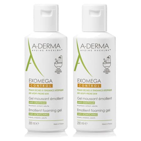 A-DERMA EXOMEGA CONT GEL 500MLX2