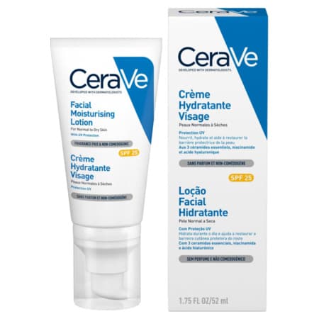 CERAVE CR HYDR VIS SPF25 JOUR 52ML