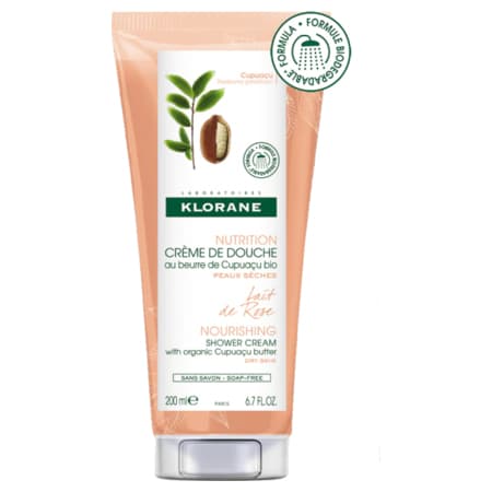 KLORANE GEL DCH LAIT ROSE 200ML