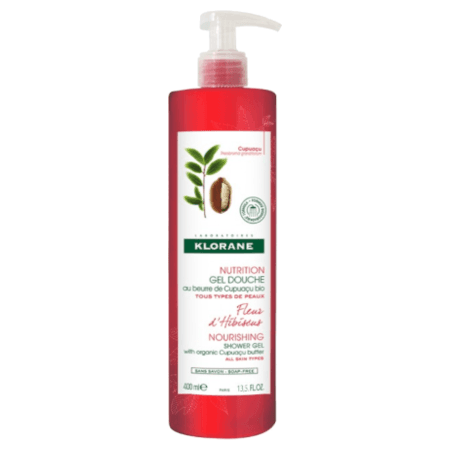 KLORANE SOINS CORPS GEL DCHE FL HIBISC 400ML — Pharmacie centrale de la Villette 93 Pharmacie de garde 24h/24