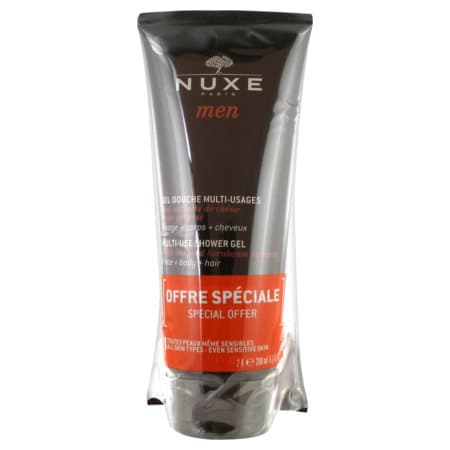 NUXE MEN GEL DCH 200ML X2
