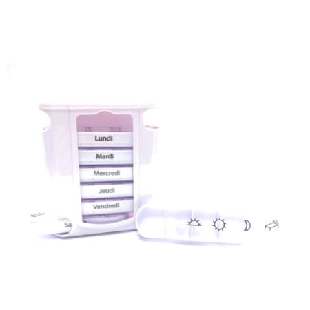 Pill Tour Pilulier Semainier 7jours — Pharmacie Pharmavance Richard Lenoir