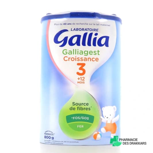 Gallia galliagest croissance - 800 g — Pharmacie Pharmavance Ménilmontant